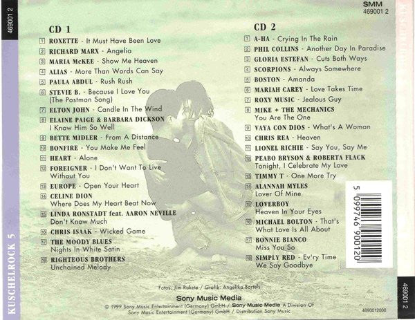 Various : Kuschelrock 5 (2xCD, Comp, RE)