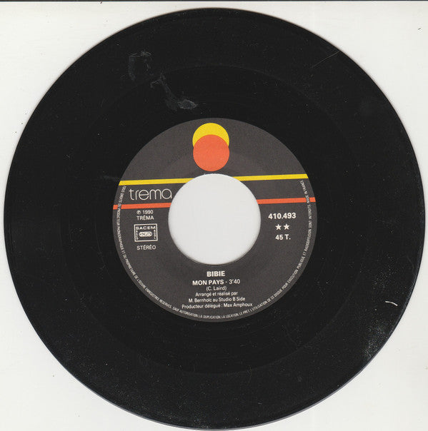 Bibie : La P'tite Black (7", Single)