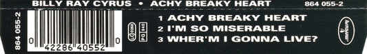 Billy Ray Cyrus : Achy Breaky Heart (CD, Maxi)