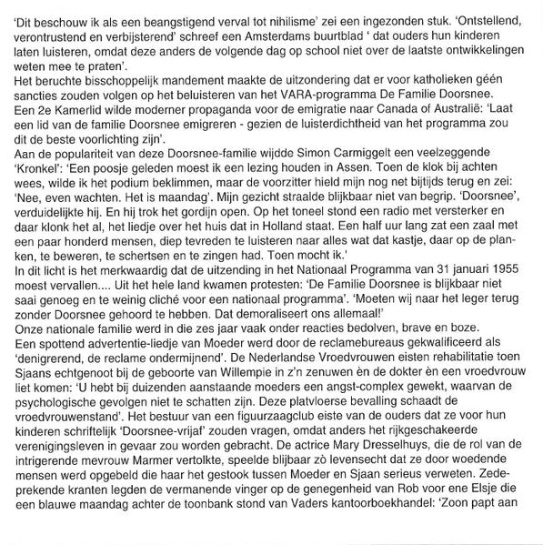 Wim Ibo Presenteert: Familie Doorsnee : De Familie Doorsnee (CD, Comp)