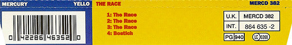 Yello : The Race / Bostich (CD, Single)