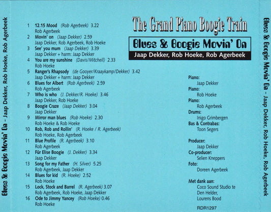 The Grand Piano Boogie Train : Blues & Boogie Movin' On (CD, Album)