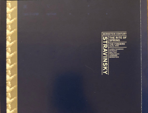 Igor Stravinsky - Leonard Bernstein, London Symphony Orchestra, New York Philharmonic : The Rite Of Spring / The Firebird (CD, Comp, RE, RM)