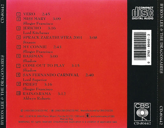 Byron Lee And The Dragonaires : Carnival In Trinidad (CD, Album, RE)