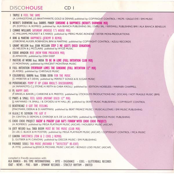 Various : Disco House (2xCD, Comp, Mixed)
