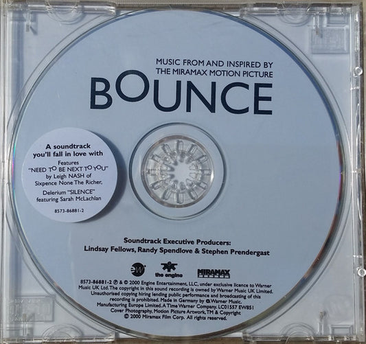 Various : Bounce (Music From And Inspired By The Miramax Motion Picture) (CD, Comp)