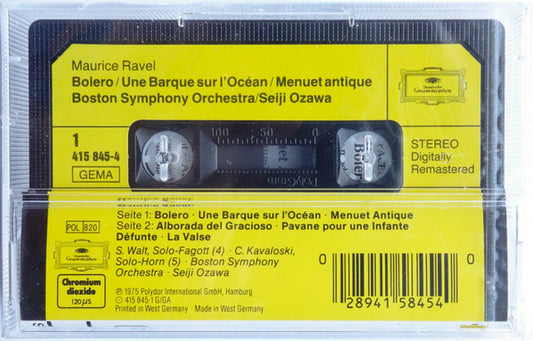 Maurice Ravel : Bolero (Cass, Comp, RM, Chr)