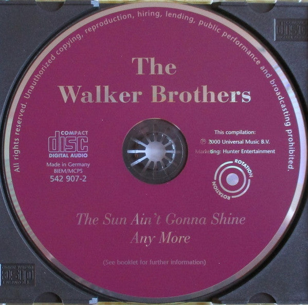 The Walker Brothers : The Sun Ain't Gonna Shine Anymore (CD, Comp, RE)