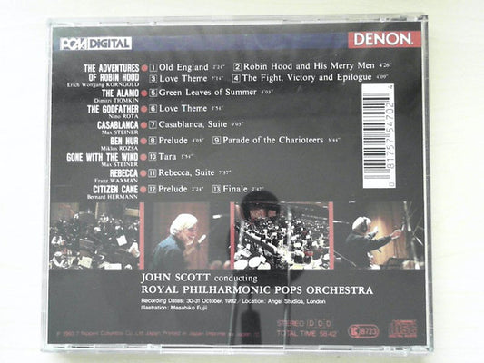 Royal Philharmonic Pops Orchestra, John Scott : Europe Goes To Hollywood (CD, Album)