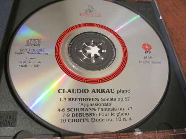 Claudio Arrau : Claudio Arrau (CD, Album, RM)
