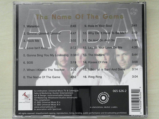 ABBA : The Name Of The Game (CD, Comp)