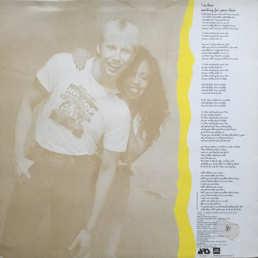 Hithouse Featuring Reggie : I've Been Waiting For Your Love (12")