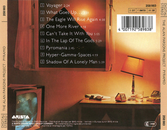 The Alan Parsons Project : Pyramid (CD, Album, RE)