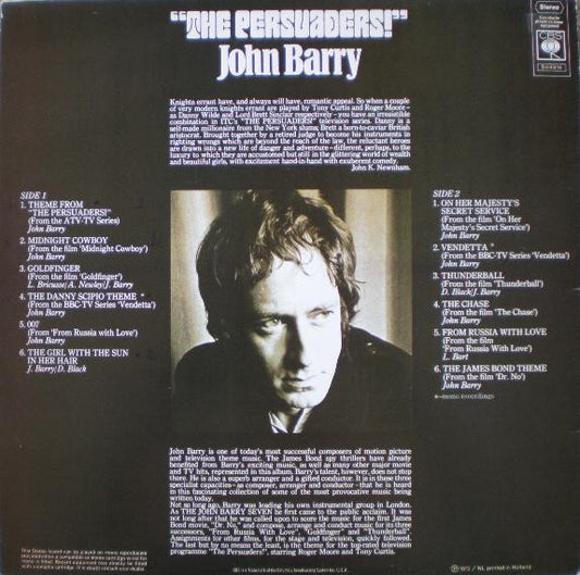 John Barry : Theme From The Persuaders! (LP, Comp)