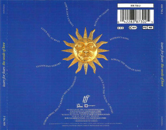 Tears For Fears : The Seeds Of Love (CD, Album, Tra)