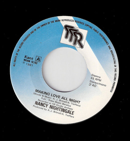 Nancy Nightingale : Making Love All Night (7", Single)