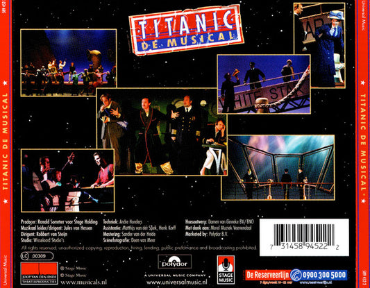 Various : Titanic De Musical (CD, Album)
