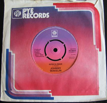 Johnny Wakelin : Africa Man (7", Single, Pus)