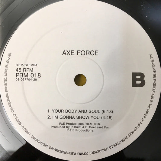 Axe Force : This Night Is So Exciting (12", Promo)