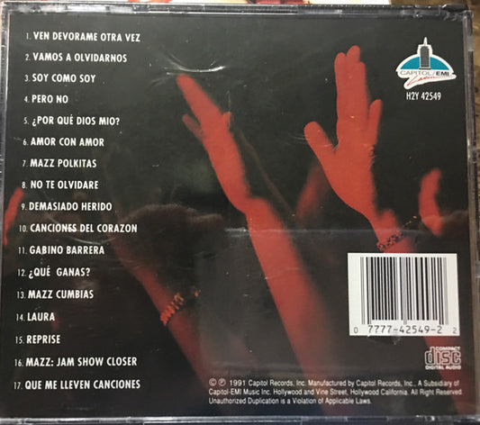 Mazz (6) : Una Noche Juntos: Live (2xCD, Album)