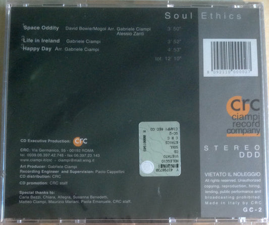 Soul Ethics : Soul Ethics (CD, Album)