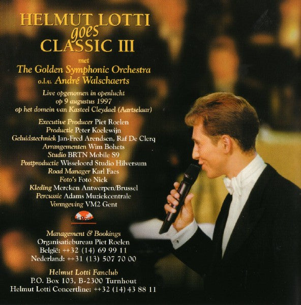 Helmut Lotti : Helmut Lotti Goes Classic III (CD, Album)
