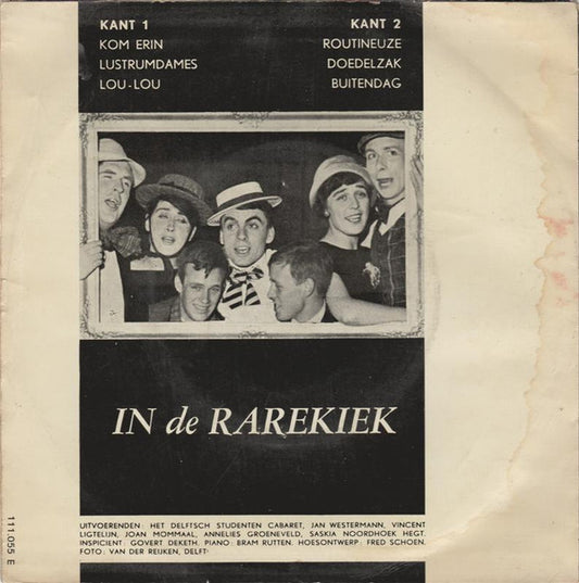 Delfts Studenten Cabaret : In De Rarekiek (7", EP)