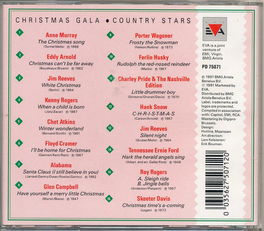 Various : Christmas Gala - Country Stars (CD, Comp)