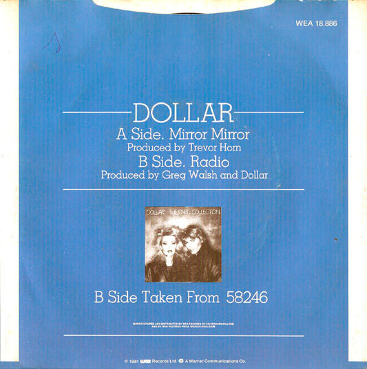 Dollar : Mirror Mirror (7", Single)