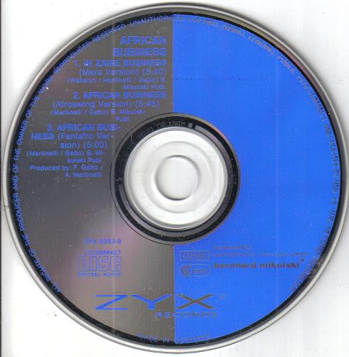 African Business : In Zaire Business (Mara Version) (CD, Single)