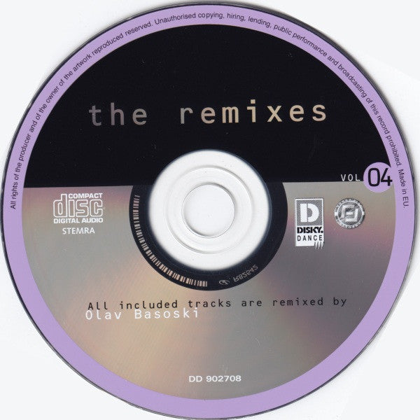 Olav Basoski : The Remixes Vol 04 (CD, Comp)
