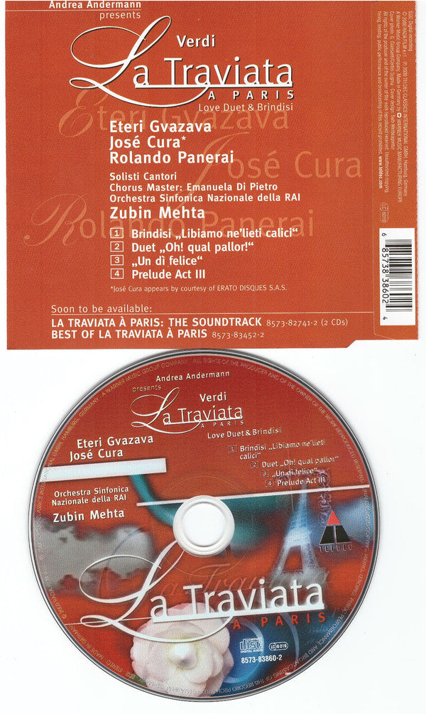 Eteri Gvazava, José Cura : La Traviata a Paris (CD, Single)