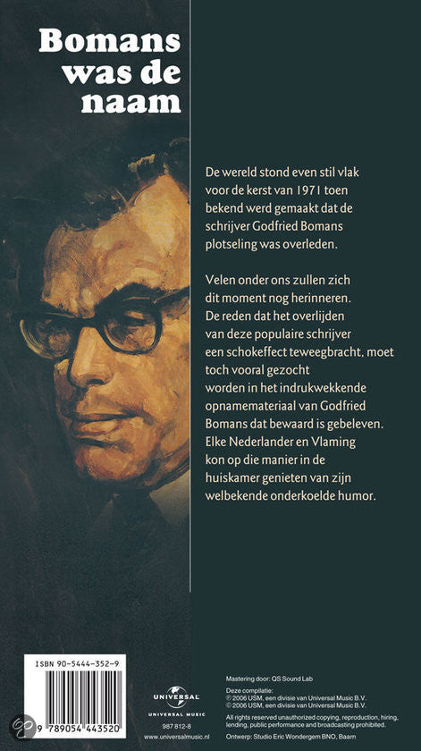 Godfried Bomans : Bomans Was De Naam (4xCD, RE)
