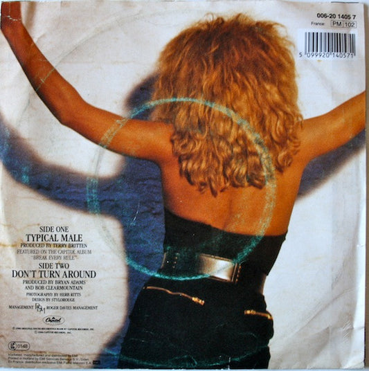 Tina Turner : Typical Male (7", Single, EMI)