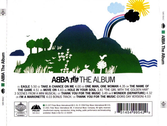 ABBA : The Album (CD, Album, RE, RM)