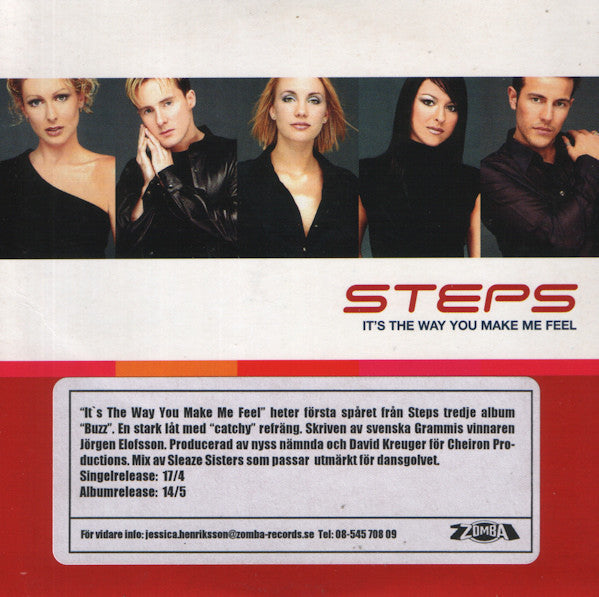 Steps : It's The Way You Make Me Feel (CD, Single)