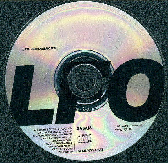 LFO : Frequencies (CD, Album)