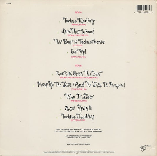 Technotronic : Trip On This! - The Remixes (LP)