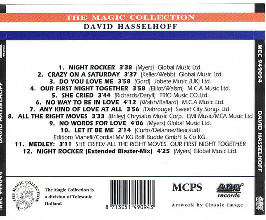 David Hasselhoff : The Magic Collection (CD, Comp)