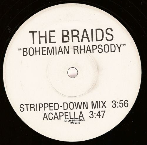 The Braids : Bohemian Rhapsody (12", Promo)