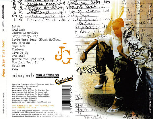 Jean Grae : This Week (CD, Album)