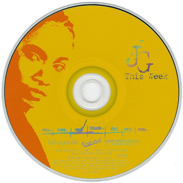 Jean Grae : This Week (CD, Album)