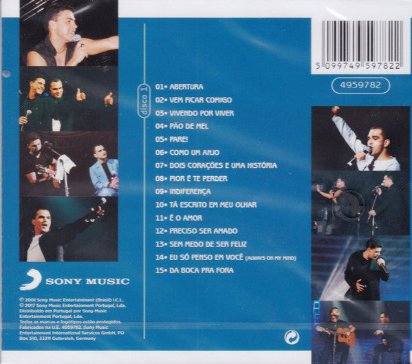 Zezé Di Camargo & Luciano : Ao Vivo - Disco 1 (CD, Album, RE)