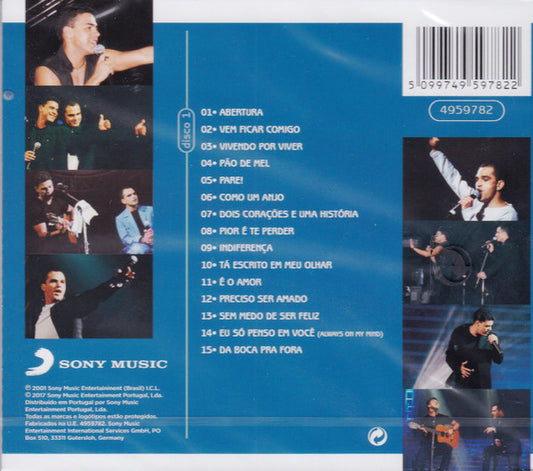 Zezé Di Camargo & Luciano : Ao Vivo - Disco 1 (CD, Album, RE)