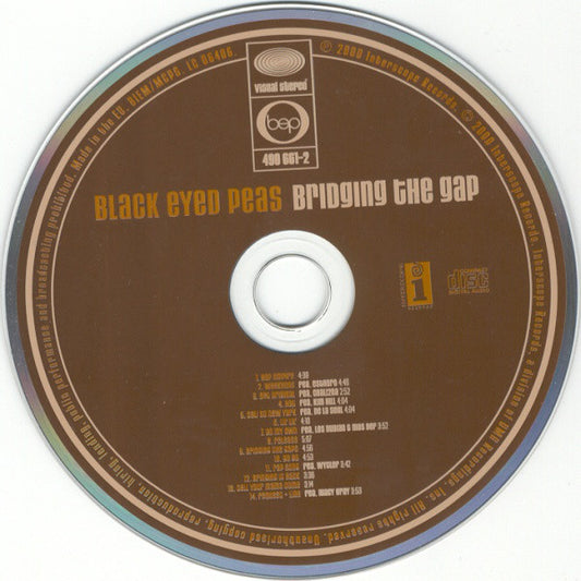 Black Eyed Peas : Bridging The Gap (CD, Album)