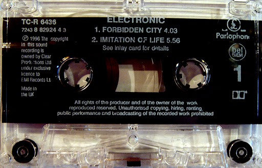 Electronic : Forbidden City (Cass, Single, Typ)