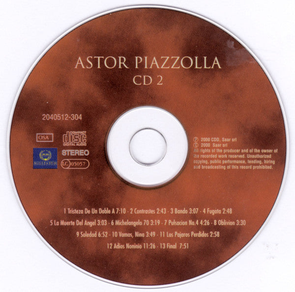 Astor Piazzolla : Millenium Collection (2xCD, Comp)