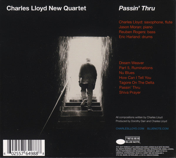 The Charles Lloyd Quartet : Passin' Thru (CD, Album)