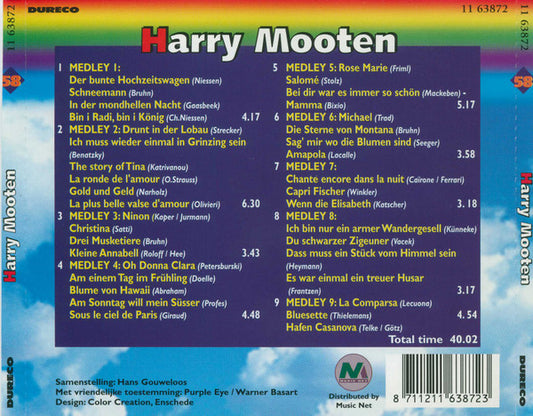 Harry Mooten : Harry Mooten (CD, Album, RE)