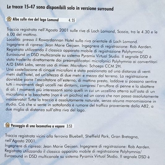 Various : "Stay In Tune" Con PentaTone (SACD, Hybrid, Multichannel, Comp)